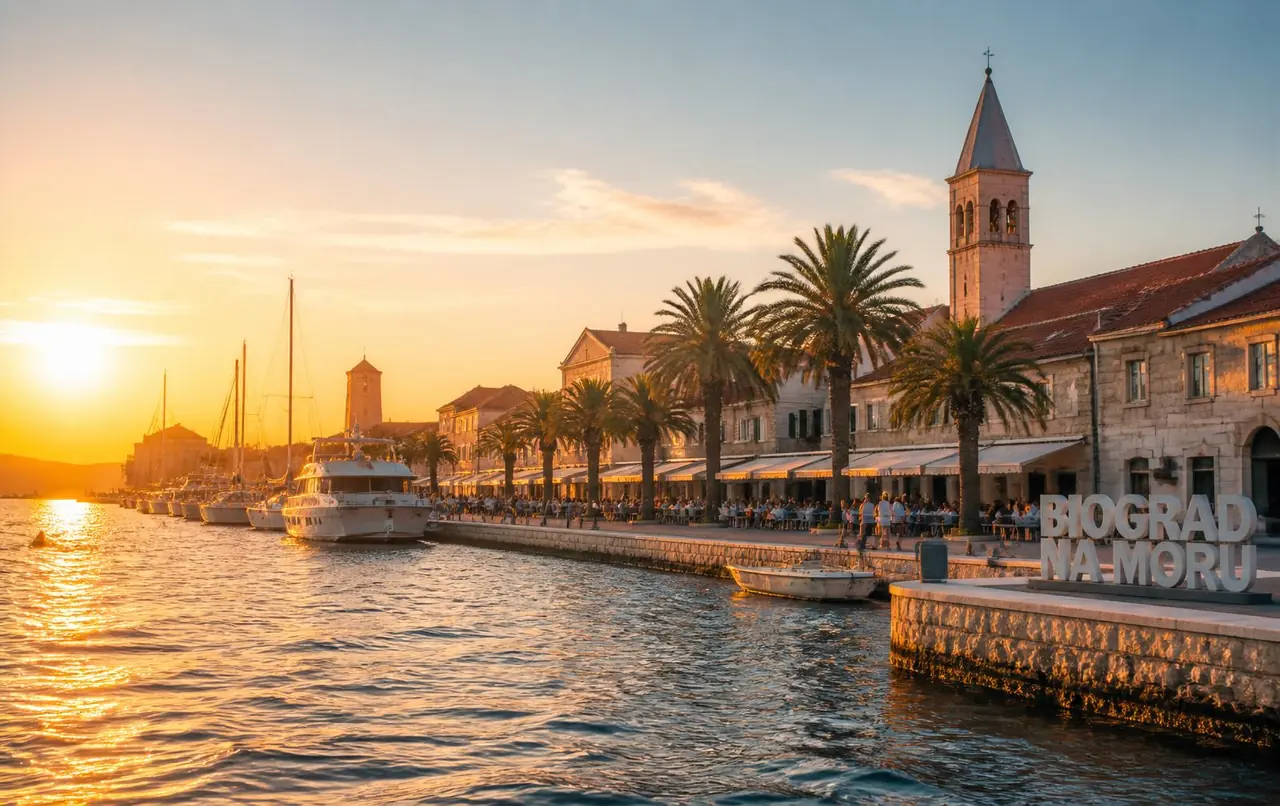 Biograd na Moru — private transfer destination from Zadar Airport