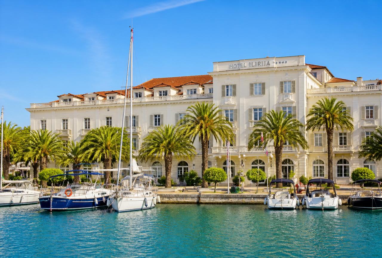Hotel Ilirija (Biograd) — private transfer destination from Zadar Airport