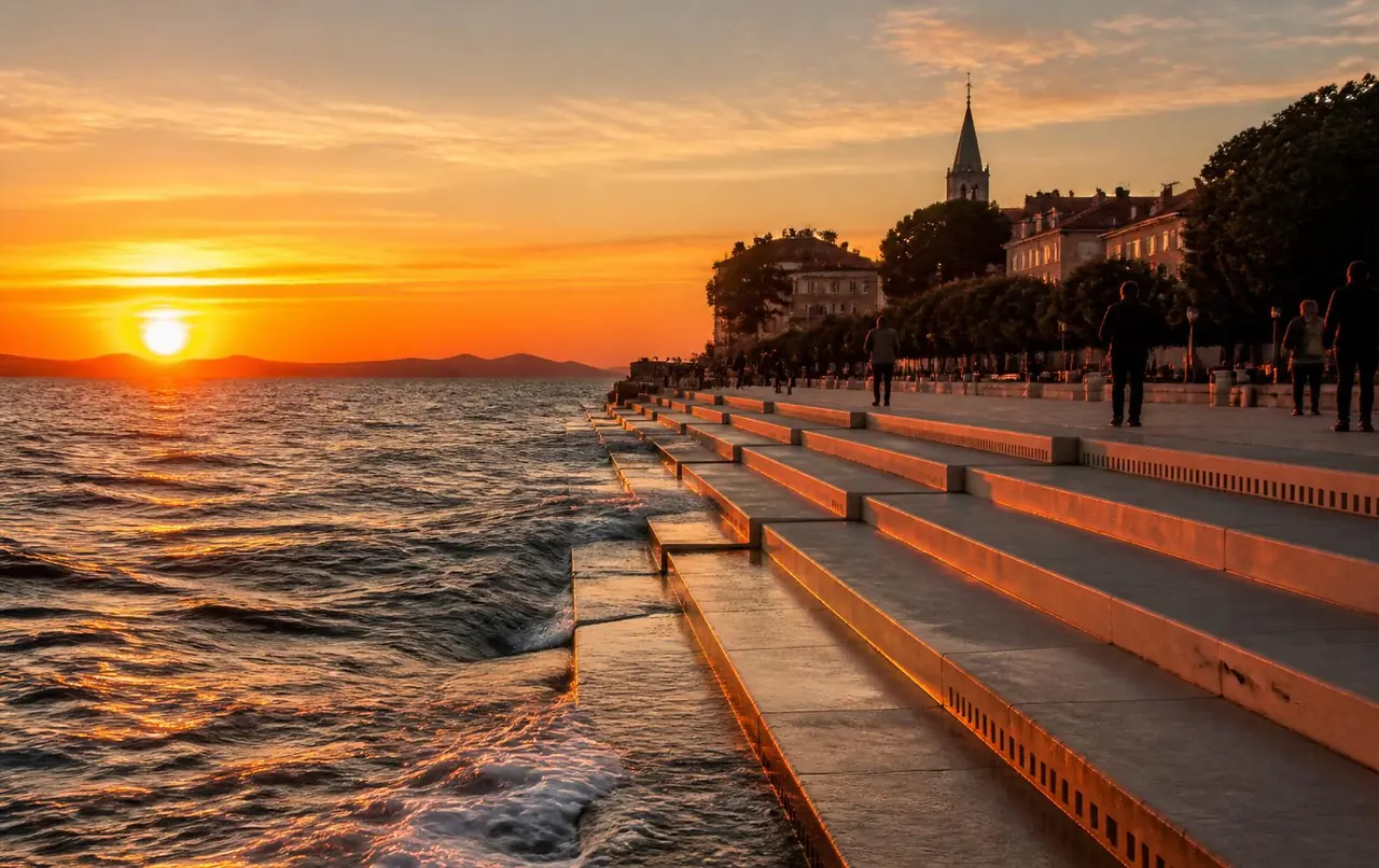 Zadar City — private transfer destination from Zadar Airport
